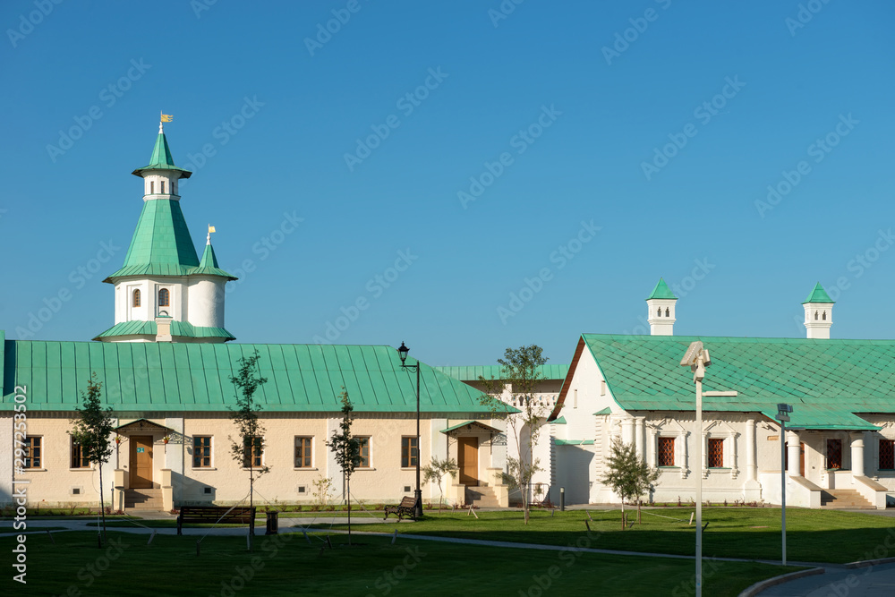 Corps of fraternal cells of the Resurrection Cathedral of the New Jerusalem Monastery in Istra, Moscow Region