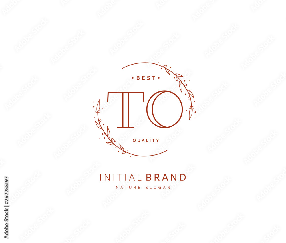 T O TO Beauty vector initial logo, handwriting logo of initial signature, wedding, fashion, jewerly, boutique, floral and botanical with creative template for any company or business. T O TO Beauty vector initial logo, handwriting logo of initial signature, wedding, fashion, jewerly, boutique, floral and botanical with creative template for any company or business.