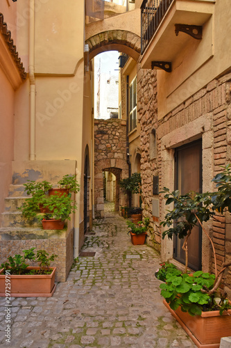 Gaeta  Italy  10 19 2019. A tourist trip in an ancient medieval town