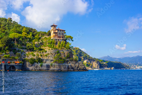 Seaside villas near Portofino in Italy