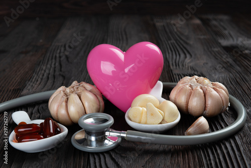 Garlic and oil capsules and Heart health benefits