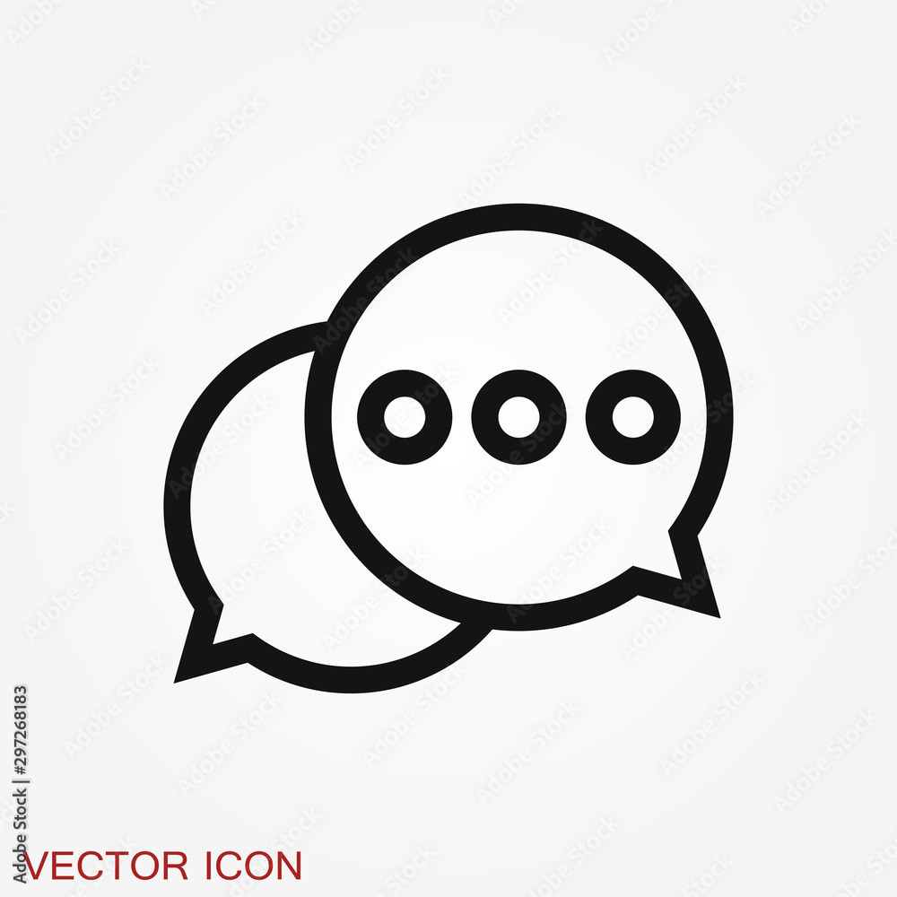 Obraz premium Communication vector icons