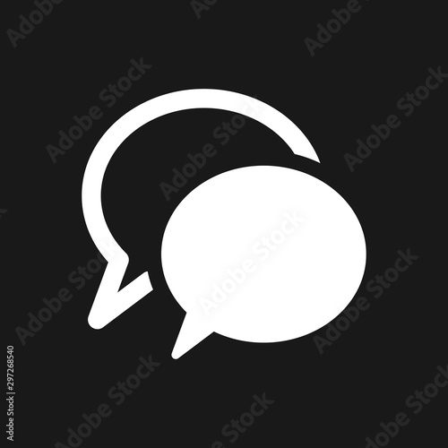 Communication vector icons