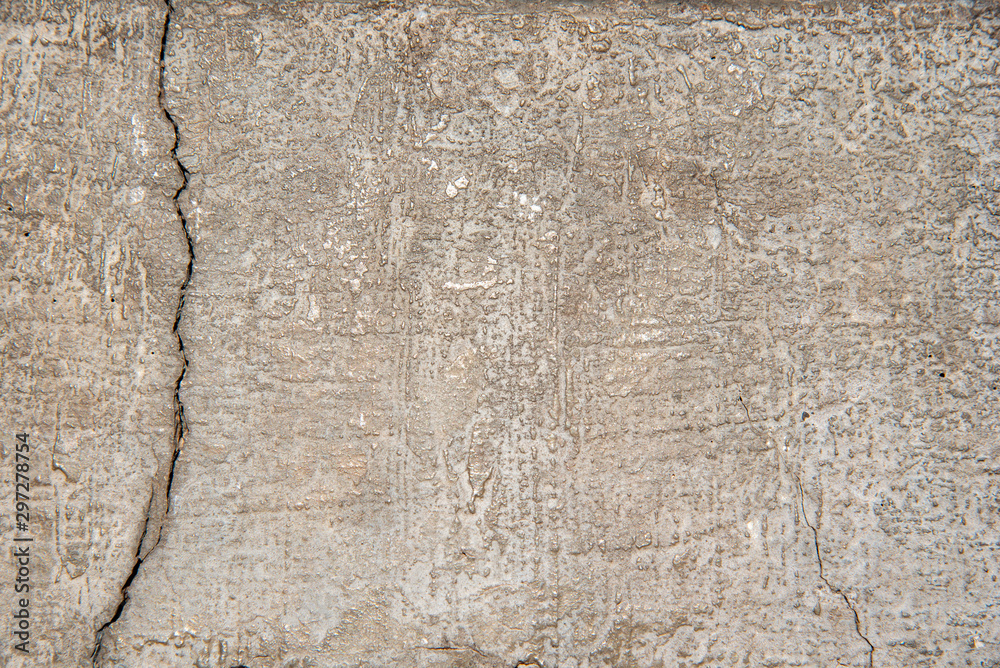 Obraz premium texture of cracked cement floor 