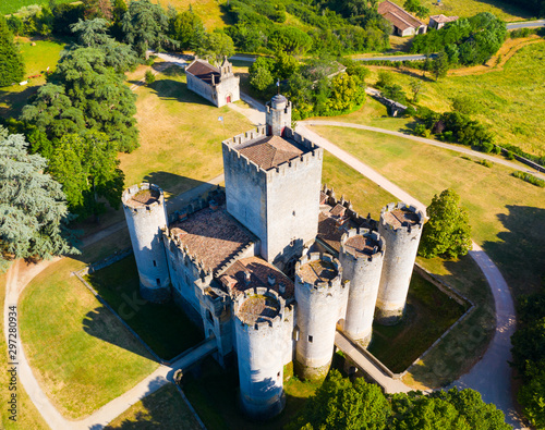 View of Chateau de Roquetaillade