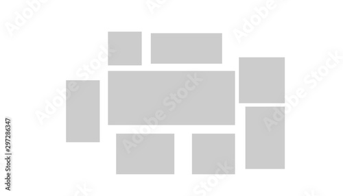 Templates collage frames