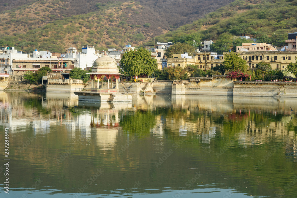 Nawal Sagar Lake in Bundi. India Nawal Sagar Lake in Bundi. India