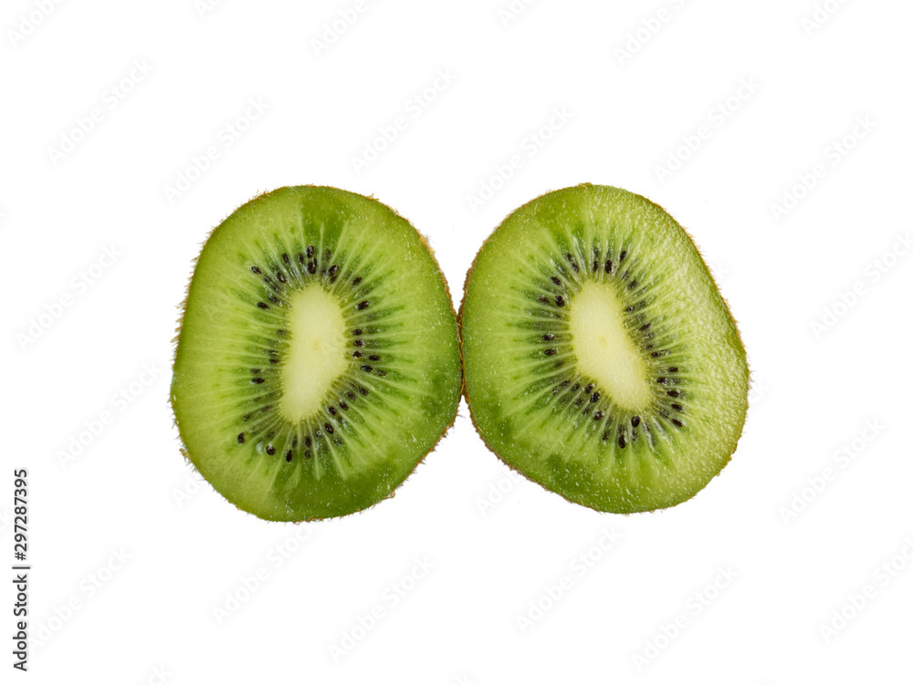 Fototapeta premium Sweet kiwi isolated on white background