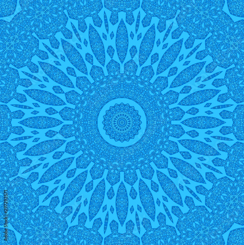 Abstract blue pattern