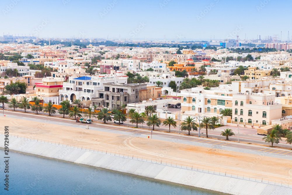 Abu Dhabi, bird eye view