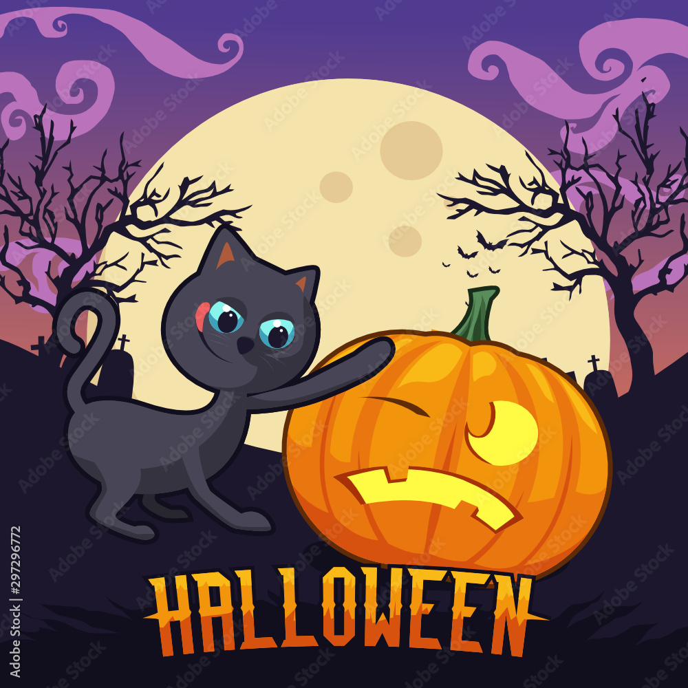 halloween vector background halloween vector background