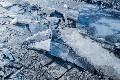Broken ice