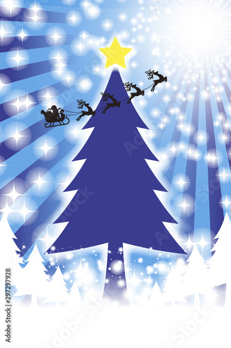 Background wallpaper Vector Illustration design clip art free size happy party image ベクターイラスト背景,12月,冬のパーティー,イベント,クリスマス素材,クリスマスツリー,無料,商用