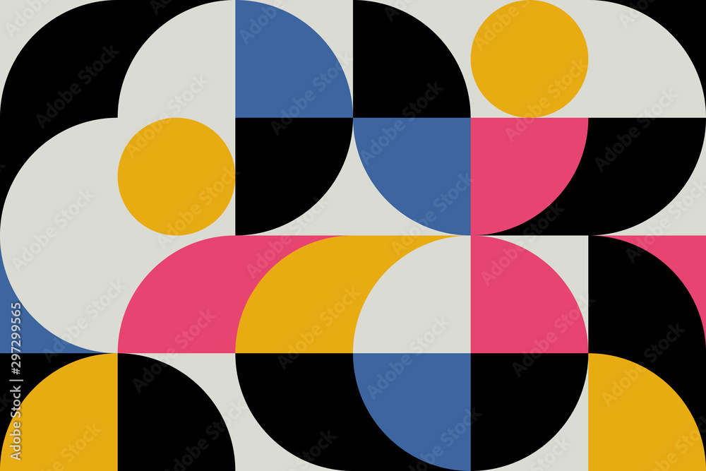 Abstract Geometry Pattern Artwork