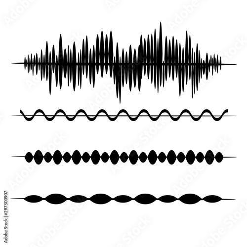 Earthquake. Richter earthquake magnitude scale. Vector illustration. EPS 10 photo