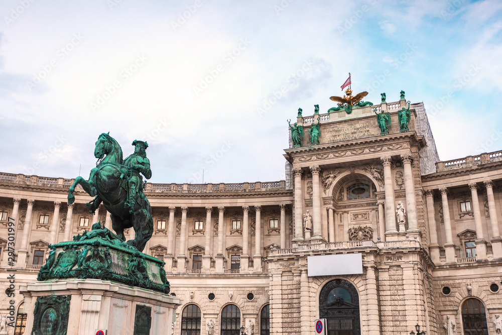 Hofburg Palace and Heldenplatz, Vienna, Austria