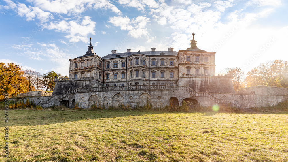 Fototapeta premium Pidhirtsi Castle, Lviv region, Ukraine