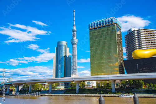 隅田川と東京スカイツリー
