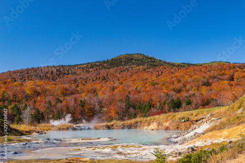 Towada Hachimantai National Park in autumn