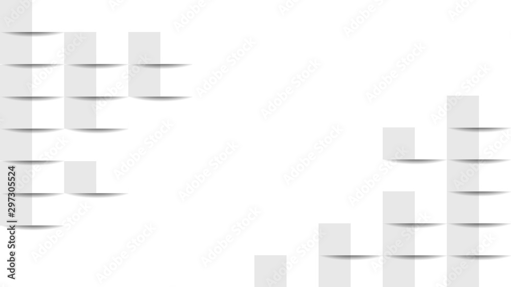 Abstract geometric background in white color Abstract geometric background in white color