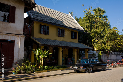 traditional house Luang Prabang laos