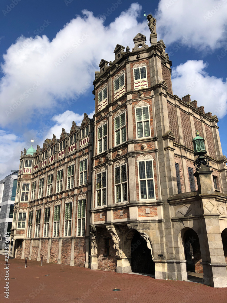 Fototapeta premium City hall of Arnhem in Gelderland
