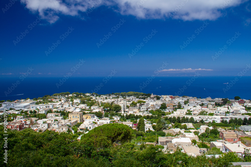 view of Capri Italy