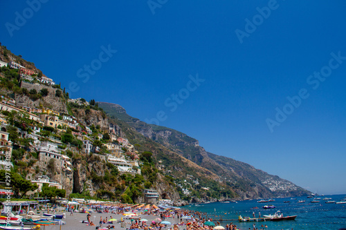 view of Positano italy