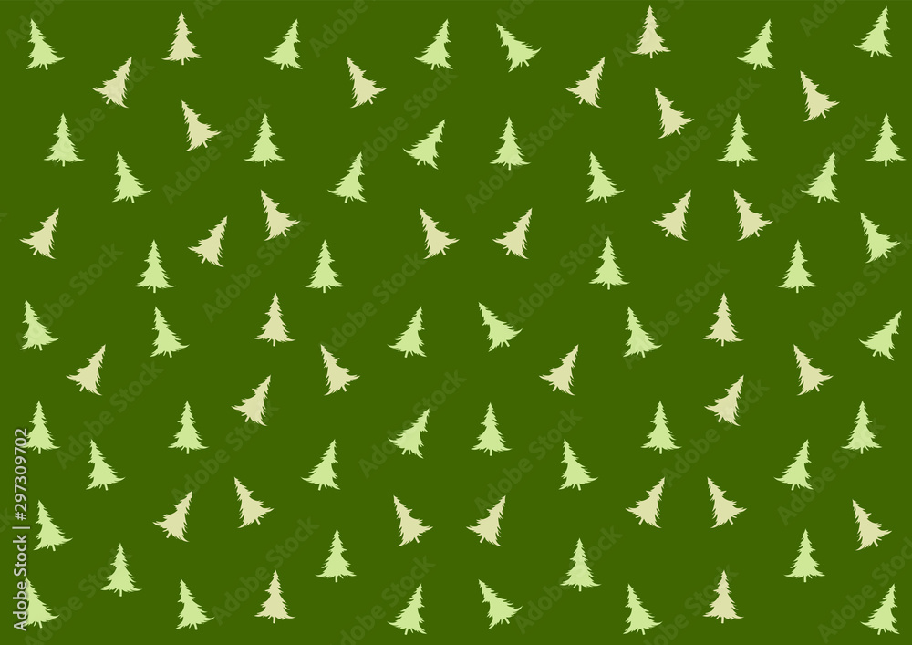 seamless pattern with trees seamless pattern with trees