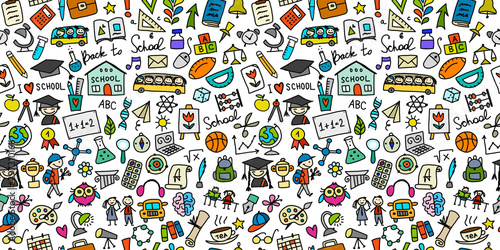 Back to school, background for your design