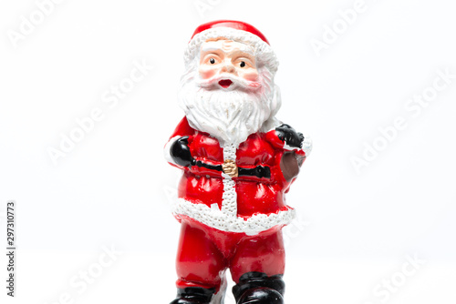 Santa Claus figure, Toy, Christmas, Christmas Decoration, Decoration, isolated background