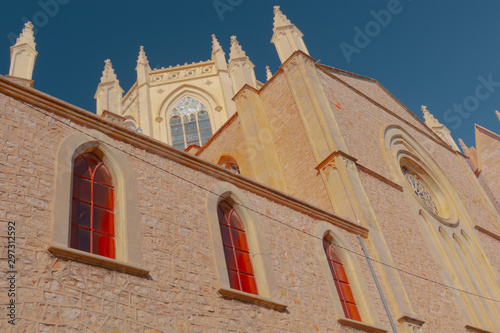 purissima xiquetachurch is a cultural icon of the Benissa town in Spain photo