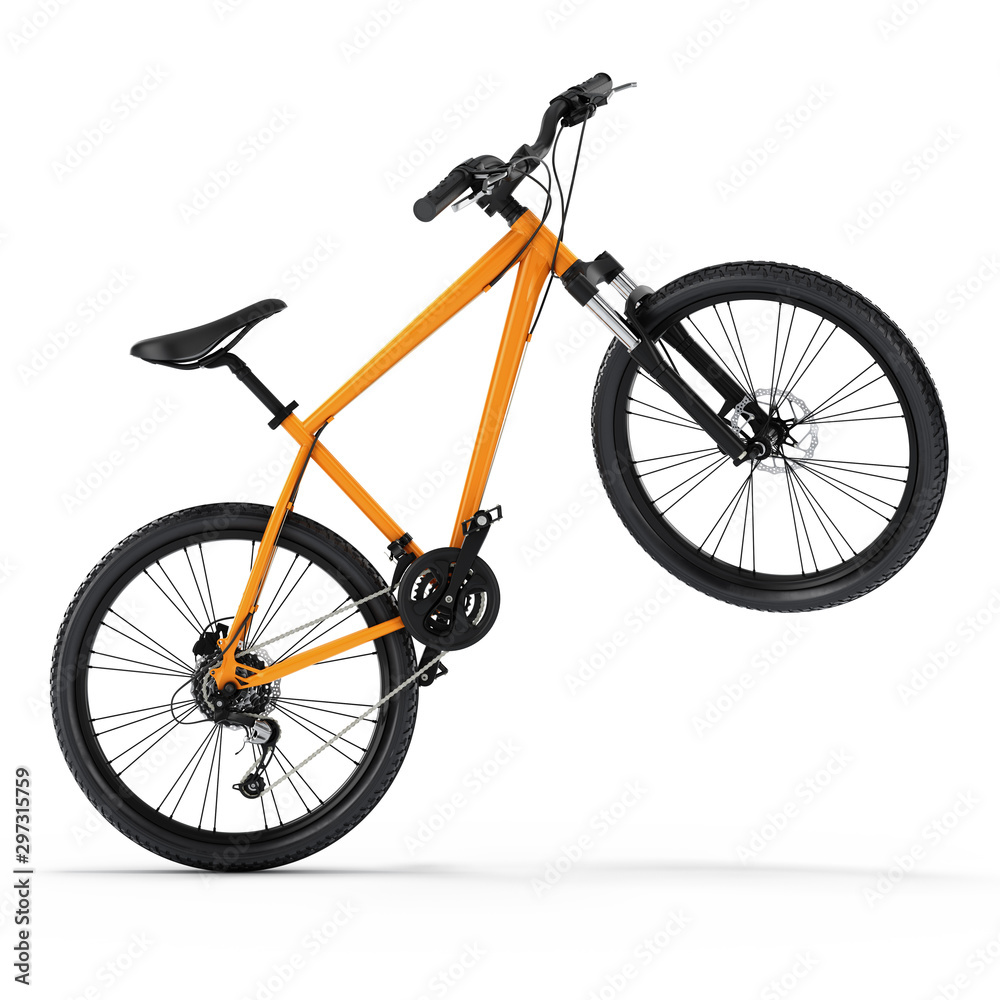 Obraz premium 3D Rendering Mountain Bike