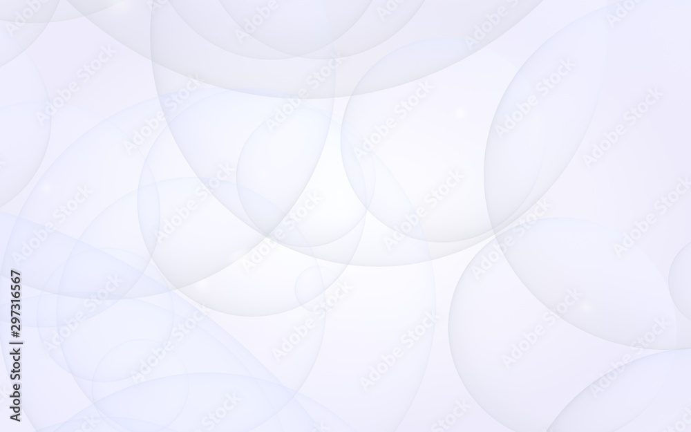 Abstract white background. Backdrop with light transparent bubbles. 3D illustration Abstract white background. Backdrop with light transparent bubbles. 3D illustration