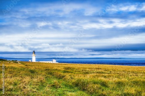 Stroma Lighthouse and the Pentland Firth