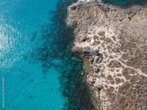 Cyprus - Ayia Napa aerial beach photos