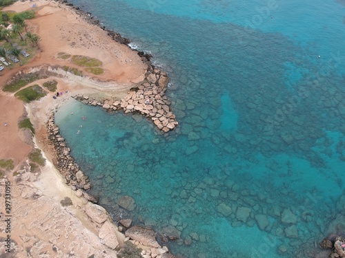 Cyprus - Ayia Napa aerial beach photos