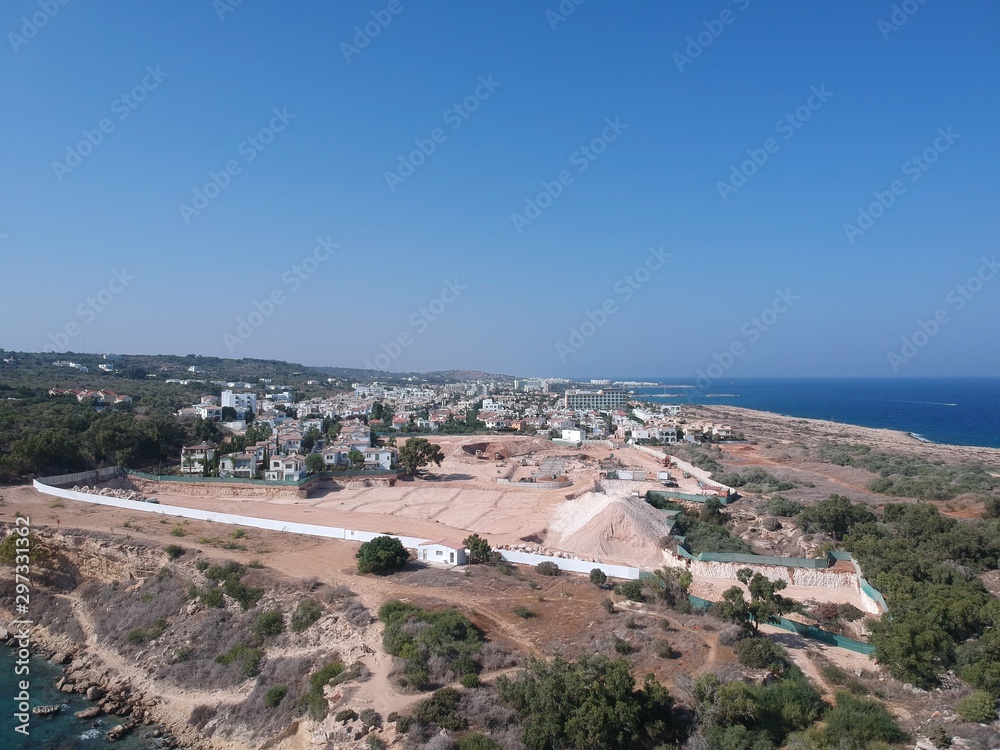 Cyprus - Ayia Napa aerial beach photos