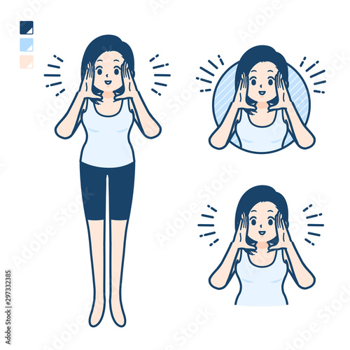 simple tank top woman_Calling-out-loud