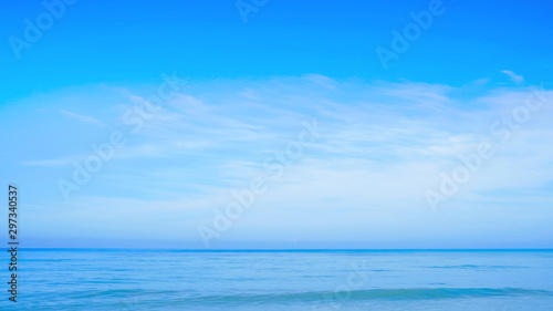 Background sky and sea ,Bright and enjoy your eye with the sky refreshing in Phuket Thailand. © Stock.Foto.Touch
