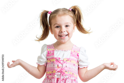 Portrait of emotionally kid...