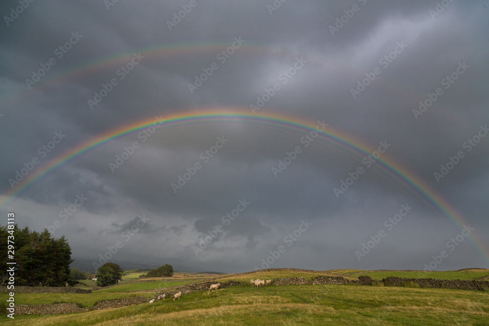 Rainbow over the Yorkshire Dales Rainbow over the Yorkshire Dales
