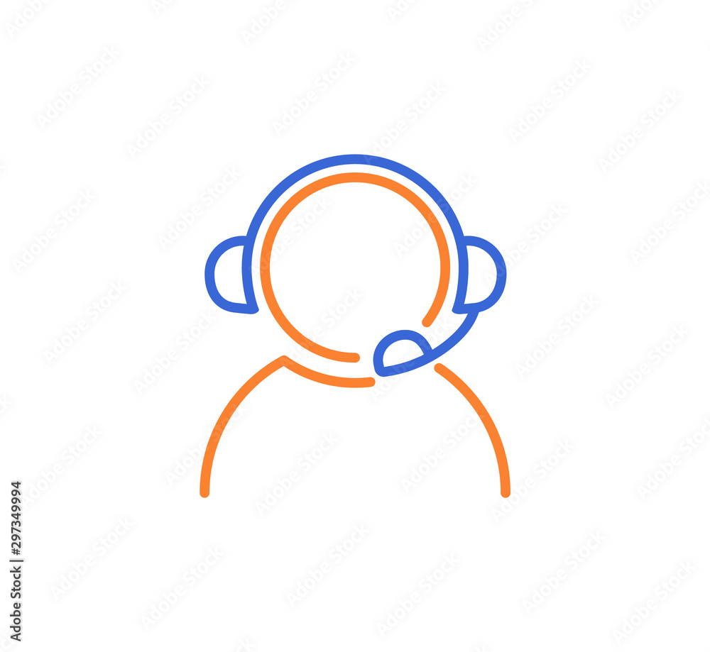Call center icon. Costumer suport service. Vector icon. Call center icon. Costumer suport service. Vector icon.