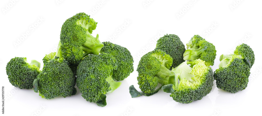 Broccoli isolated on white background Broccoli isolated on white background