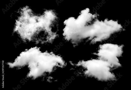 Clouds on black background. sky background