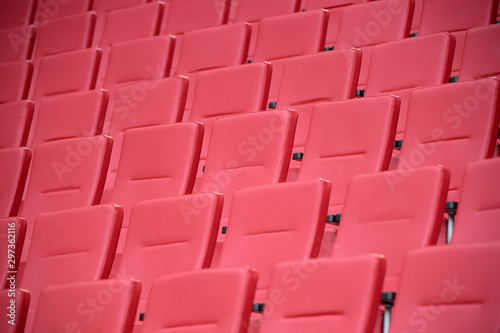 Sitzplätze im Stadion
