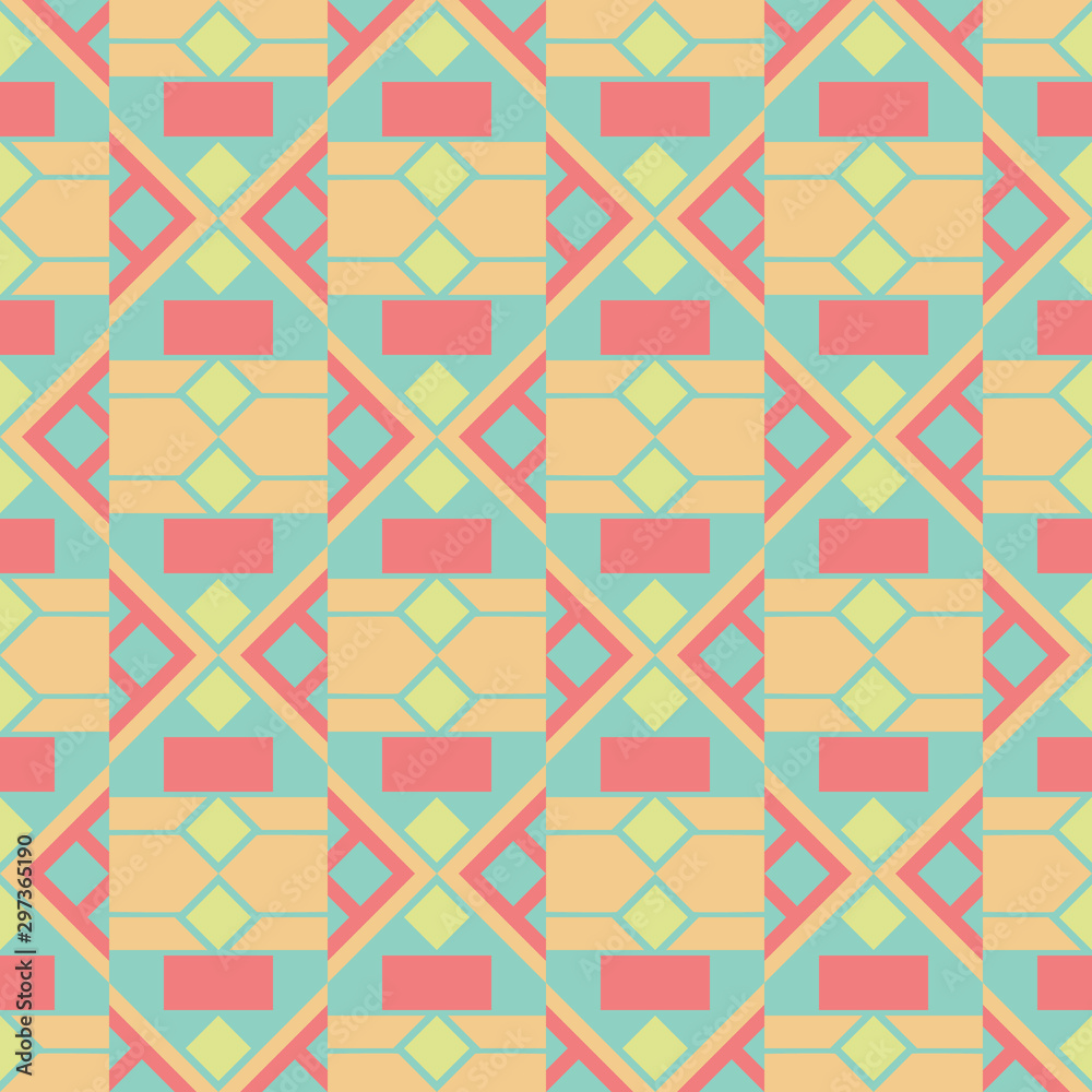 Fototapeta premium Graphic Design Decoration Abstract Pattern Vector Background