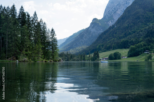 Beautiful sea in the alps of Berchtesgadener Land Germany