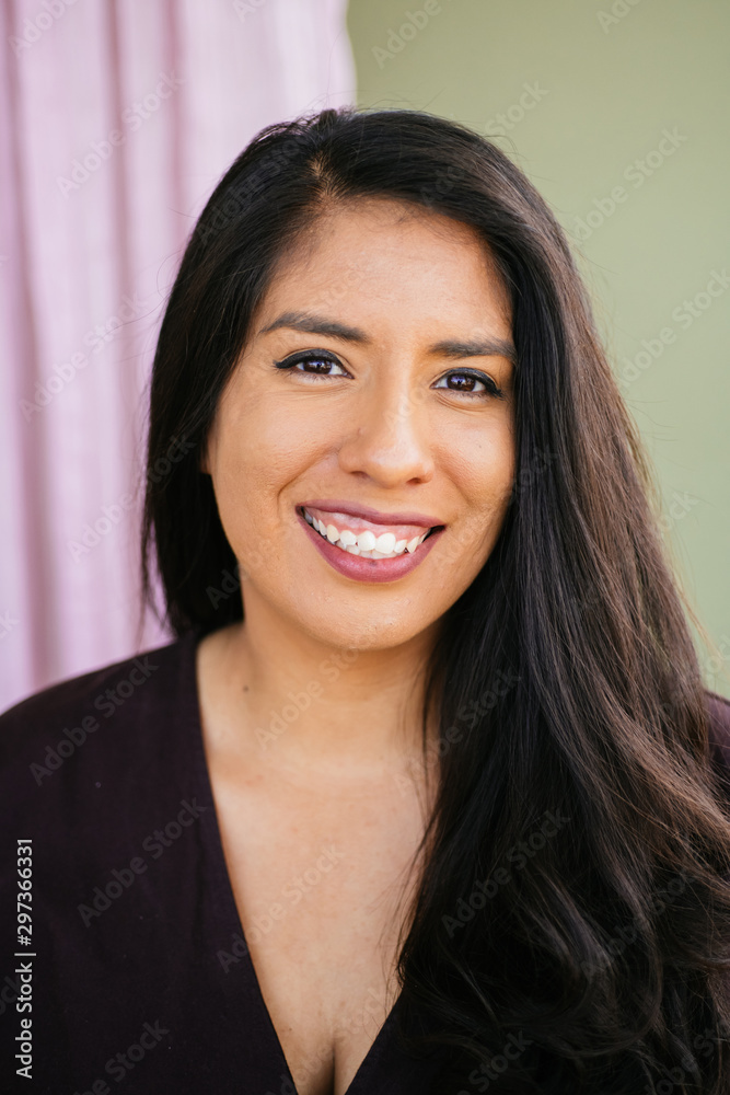Portrait of Latina Woman in studio environment Portrait of Latina Woman in studio environment