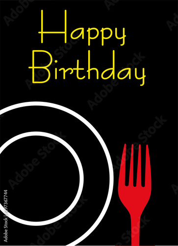 MENU HAPPY BIRTHDAY